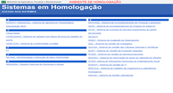 Desktop Screenshot of homolog.agricultura.gov.br